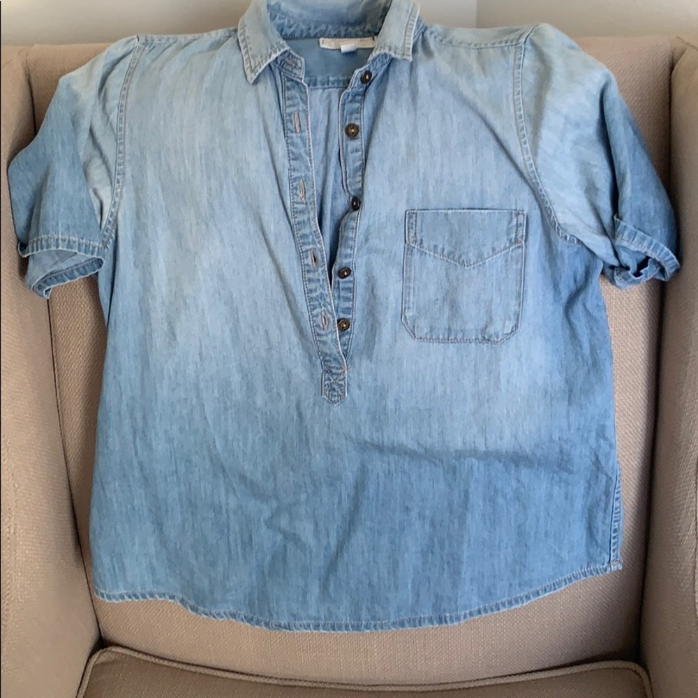 Current/Elliott Chambray Shirt